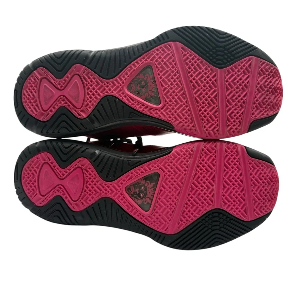 NIKE LEBRON 8 V2 Spark Solar Red Pink GS Size YOUTH 6.5